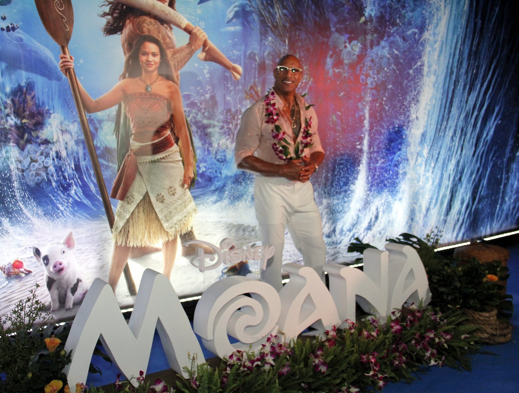 Moana, The Rock, Fotos de Graça Paes/Zapp News